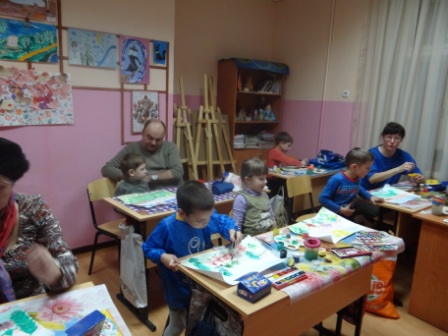 рисование печатками